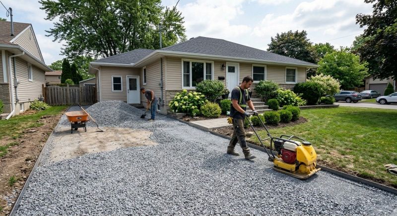 Gravel Driveway Installation Service