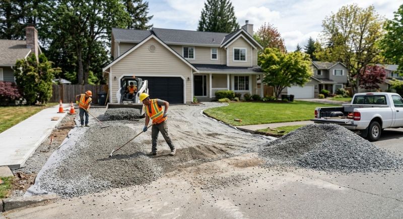 Gravel Driveway Installation