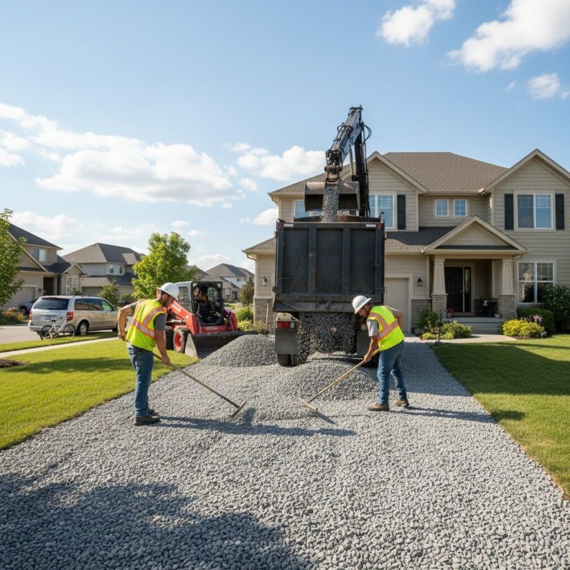Contact About Gravel Driveway Installation