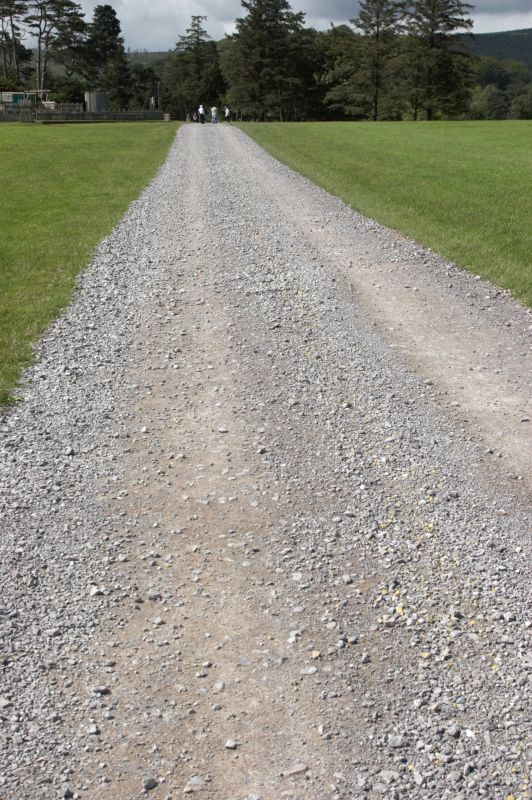 Summer Gravel Driveway