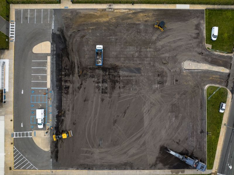 Parking Lot Excavation in Houston, TX
